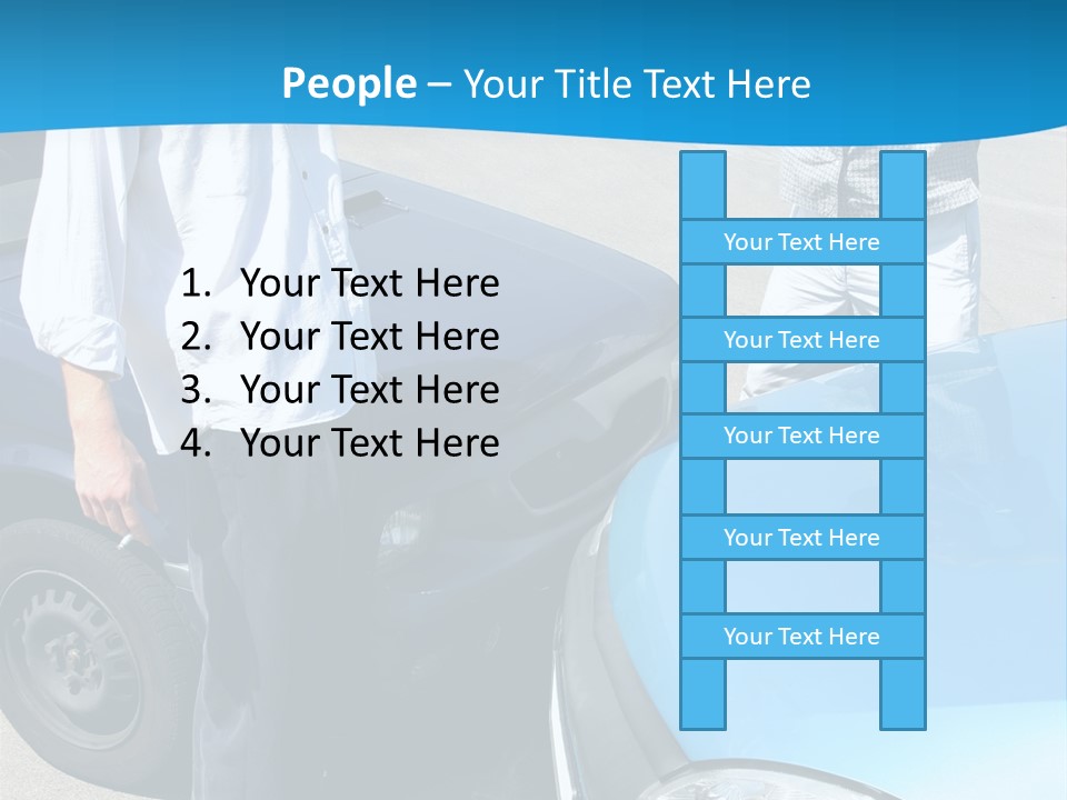 Accident Two Cars, Angry Businessman And Drunk Man Holding A Bottle Alcohol PowerPoint Template