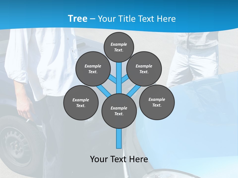 Accident Two Cars, Angry Businessman And Drunk Man Holding A Bottle Alcohol PowerPoint Template