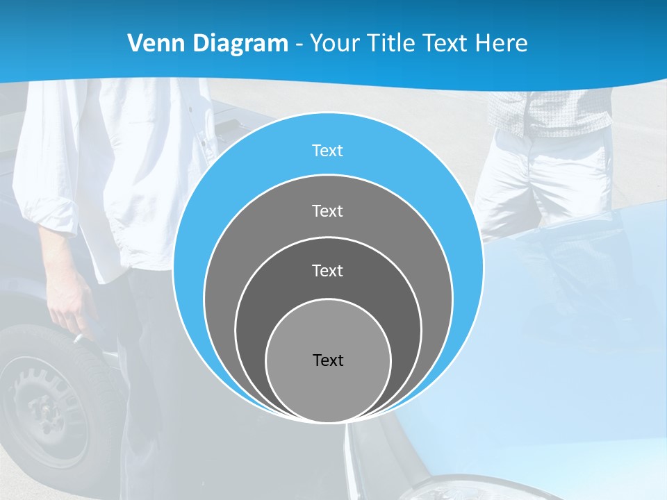Accident Two Cars, Angry Businessman And Drunk Man Holding A Bottle Alcohol PowerPoint Template