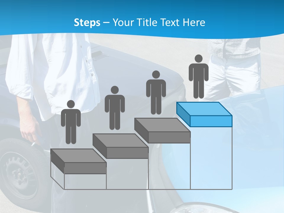 Accident Two Cars, Angry Businessman And Drunk Man Holding A Bottle Alcohol PowerPoint Template