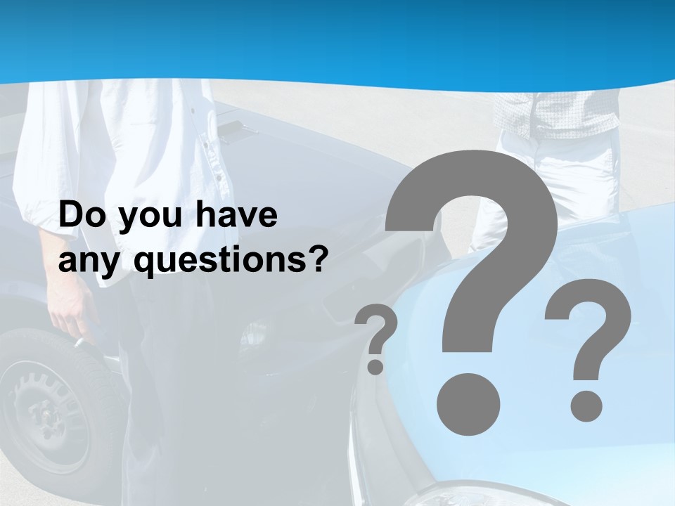 Accident Two Cars, Angry Businessman And Drunk Man Holding A Bottle Alcohol PowerPoint Template