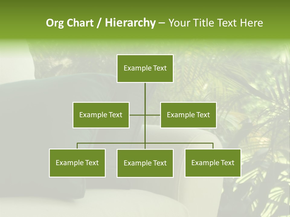 Garden Settee. Shot In Soft Focus For Dreamy Effect. PowerPoint Template