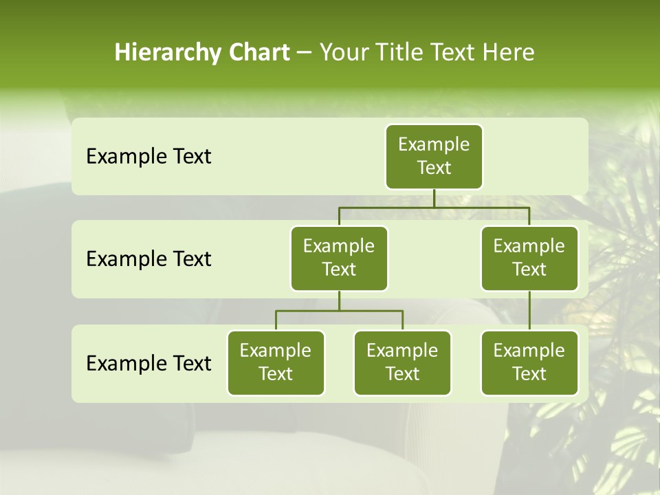 Garden Settee. Shot In Soft Focus For Dreamy Effect. PowerPoint Template