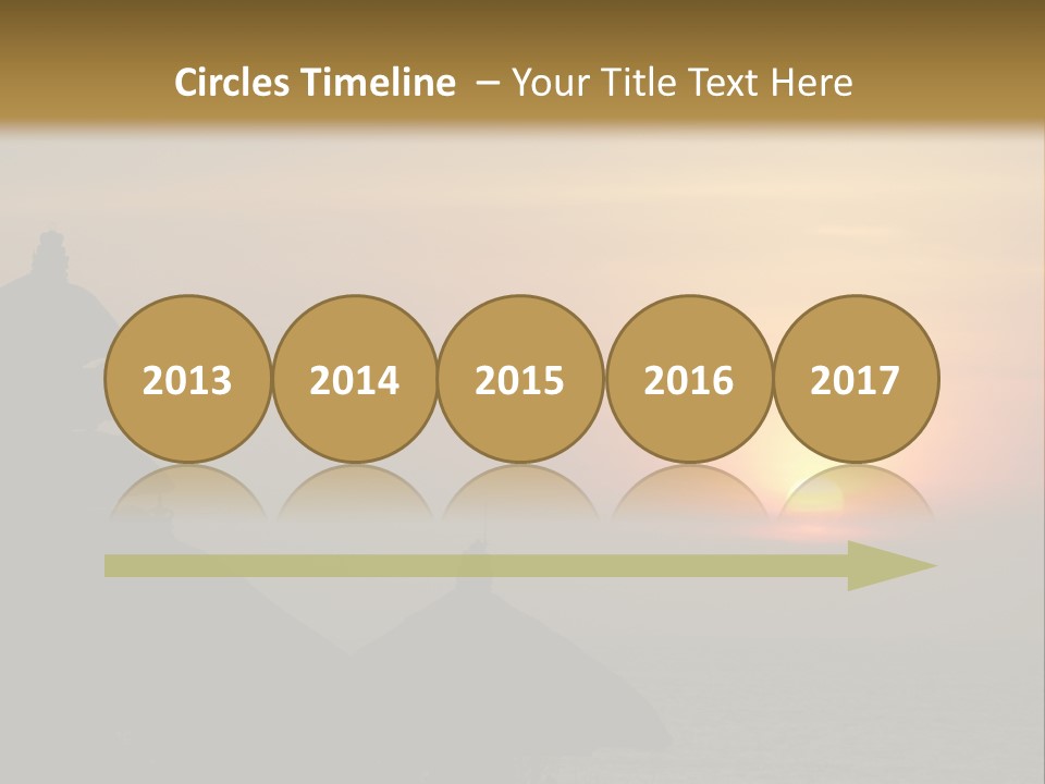 Sunset At Tanah Lot Temple, Bali, Indonesia PowerPoint Template