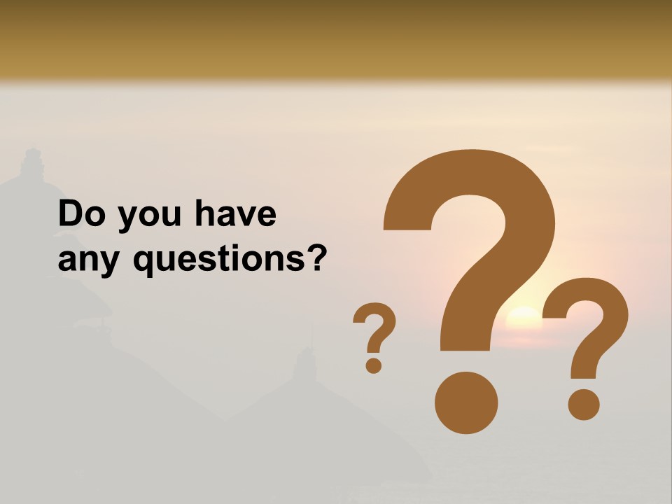 Sunset At Tanah Lot Temple, Bali, Indonesia PowerPoint Template