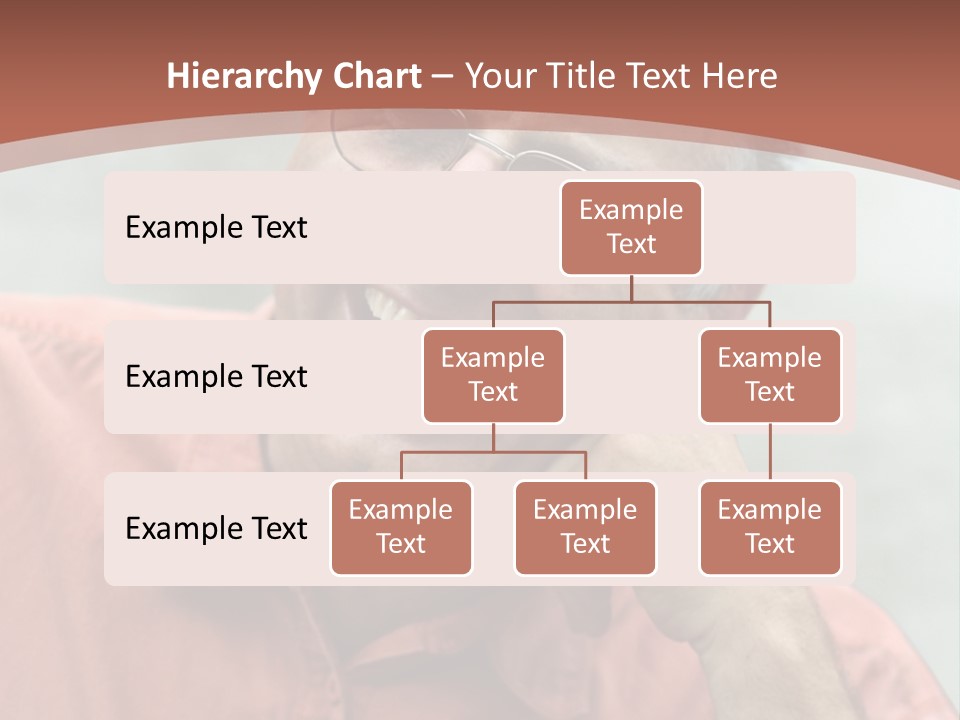 Mature Man Laughing PowerPoint Template