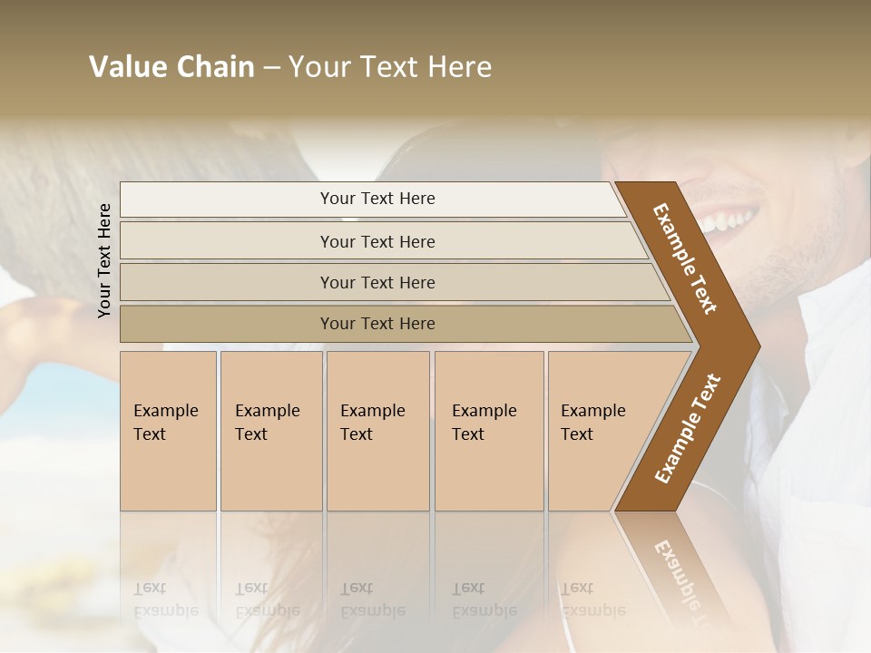 Luxury House Marble Bathroom In Window Light PowerPoint Template