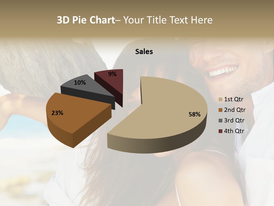 Luxury House Marble Bathroom In Window Light PowerPoint Template