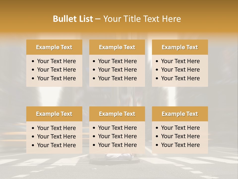 Yoga In Times Square PowerPoint Template