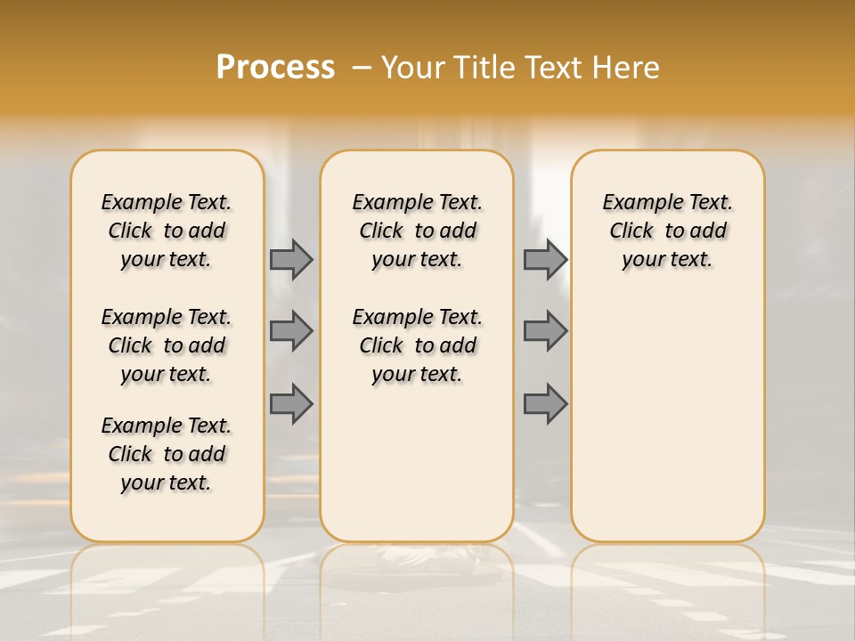 Yoga In Times Square PowerPoint Template