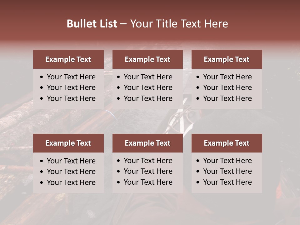 Logging Activity At Canal River PowerPoint Template