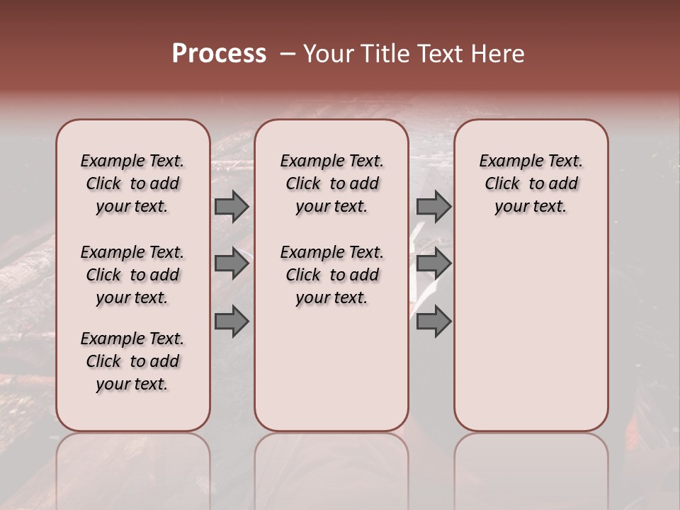Logging Activity At Canal River PowerPoint Template