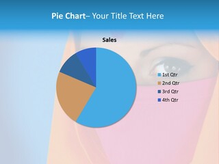 Face Of A Indian Woman. PowerPoint Template