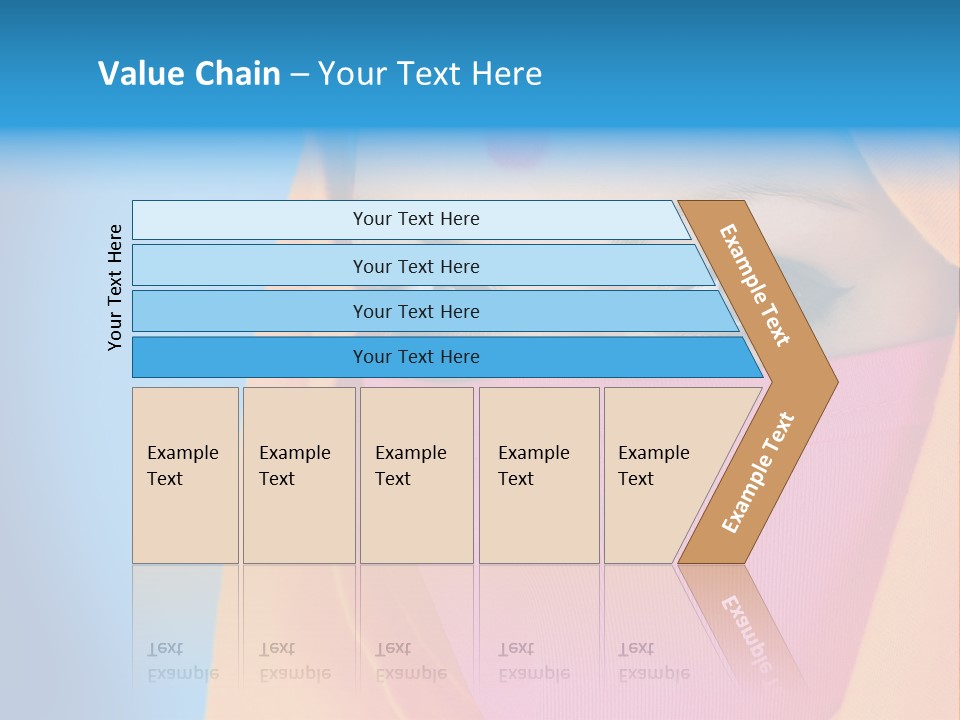 Face Of A Indian Woman. PowerPoint Template