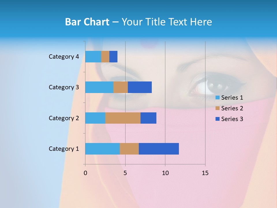 Face Of A Indian Woman. PowerPoint Template