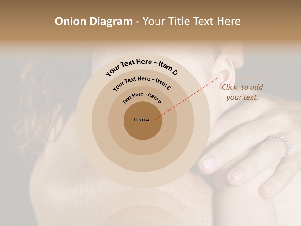 Baby Asleep On Mommas Shoulder PowerPoint Template