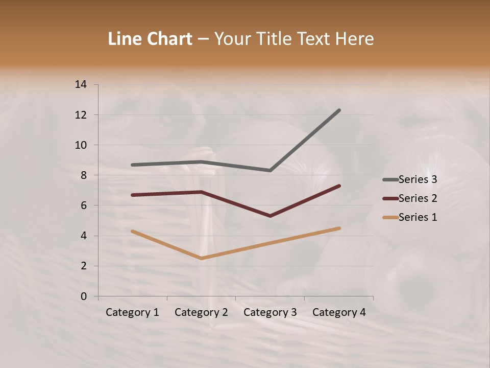 Litter Of American Cocker Spaniel Puppies PowerPoint Template