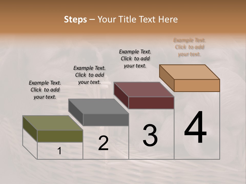 Litter Of American Cocker Spaniel Puppies PowerPoint Template