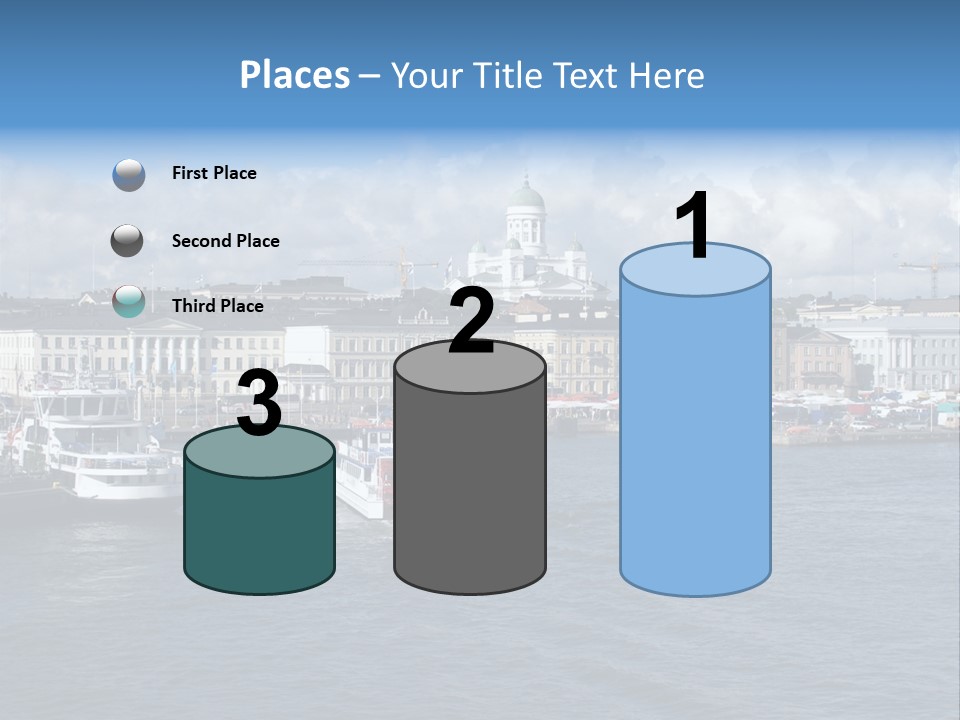 Port Of Helsinki PowerPoint Template