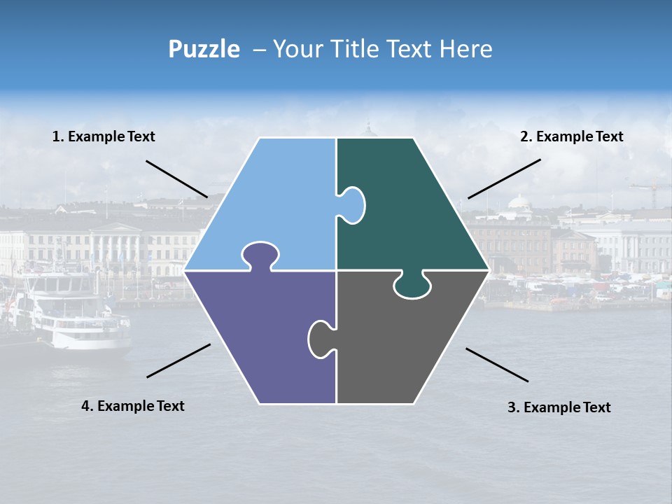 Port Of Helsinki PowerPoint Template