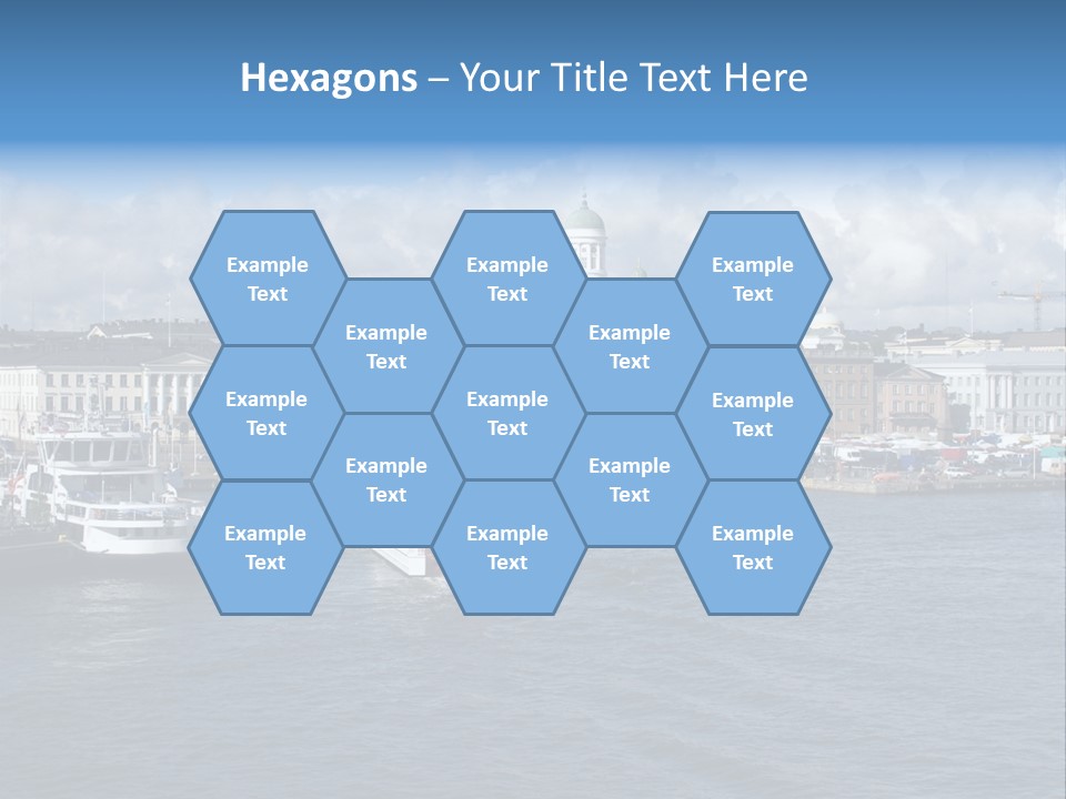 Port Of Helsinki PowerPoint Template