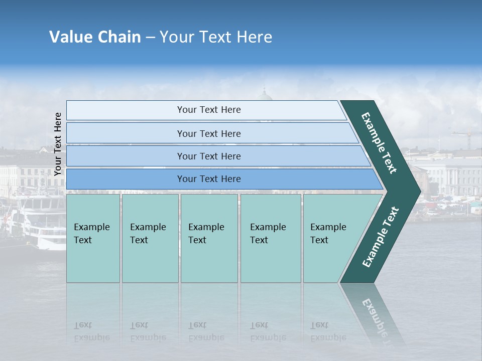Port Of Helsinki PowerPoint Template