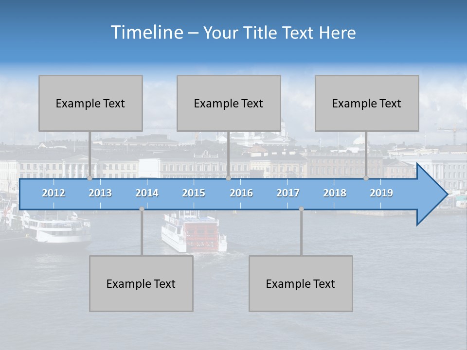 Port Of Helsinki PowerPoint Template