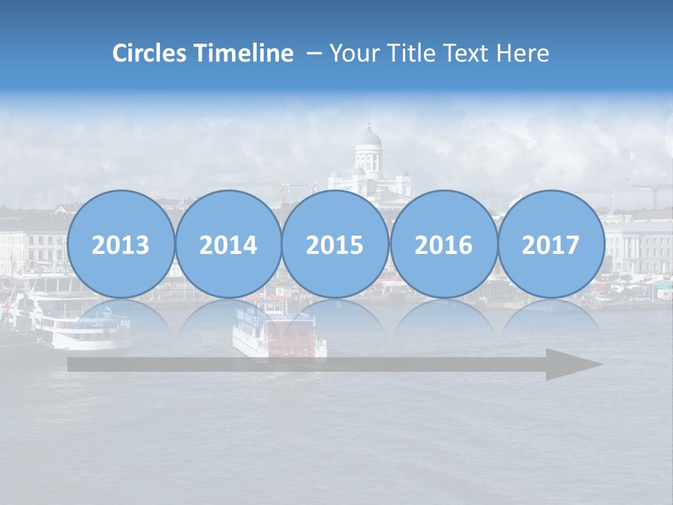 Port Of Helsinki PowerPoint Template