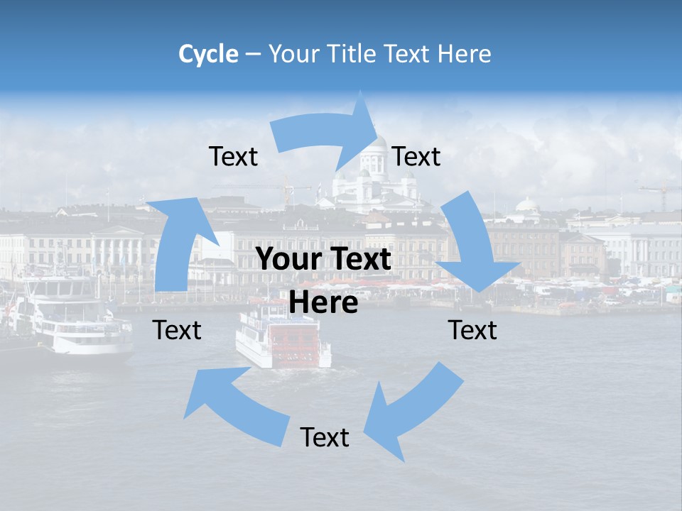 Port Of Helsinki PowerPoint Template