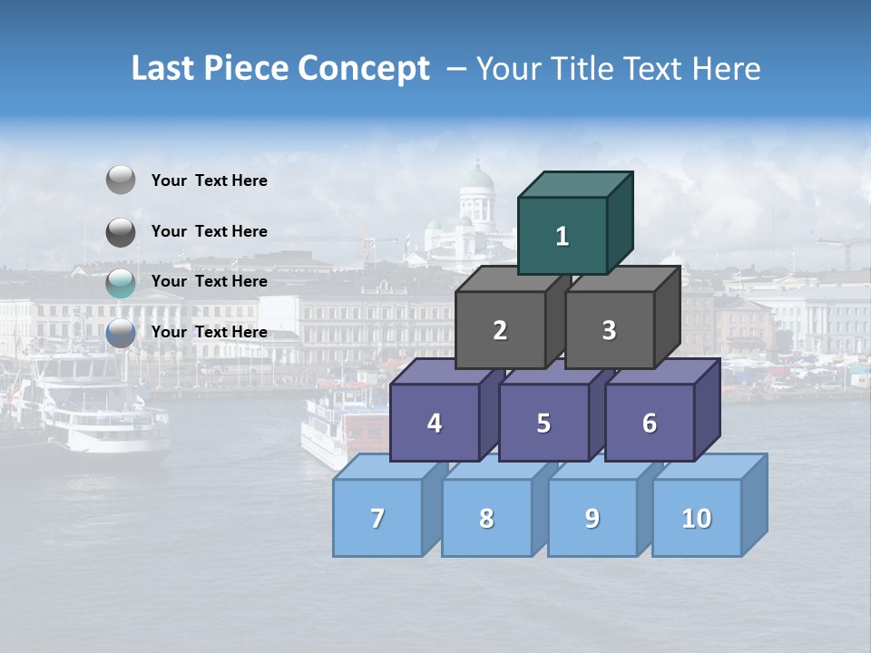 Port Of Helsinki PowerPoint Template