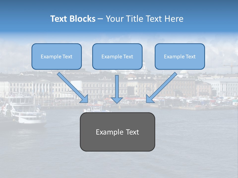 Port Of Helsinki PowerPoint Template