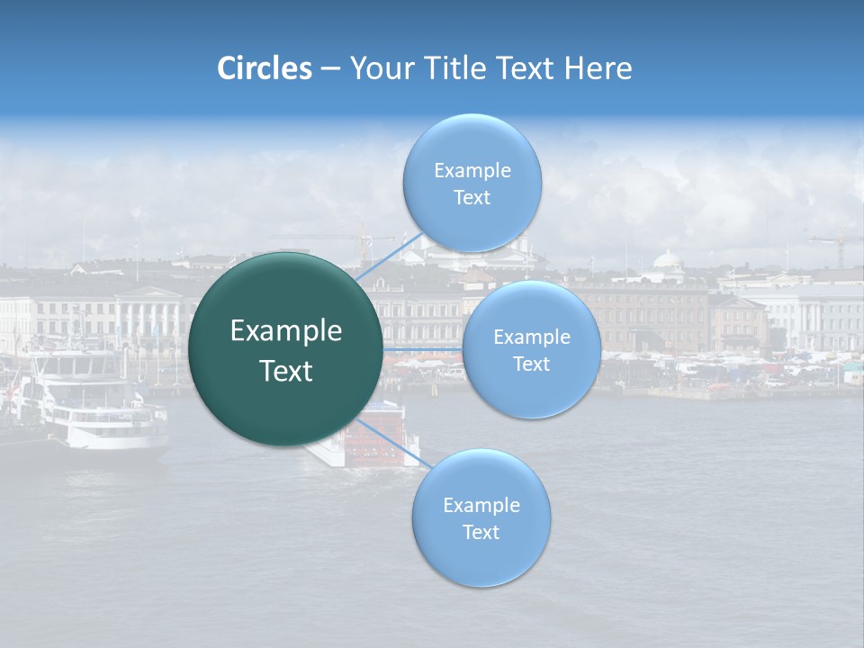 Port Of Helsinki PowerPoint Template