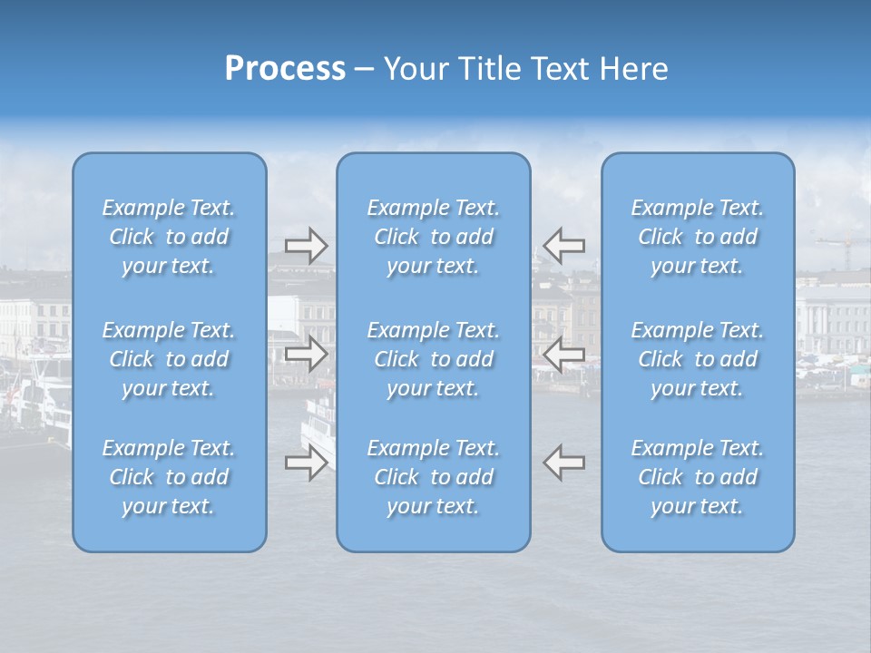 Port Of Helsinki PowerPoint Template