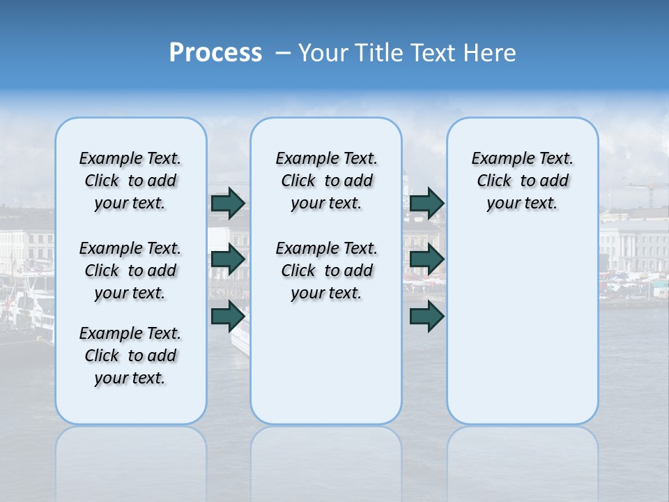 Port Of Helsinki PowerPoint Template