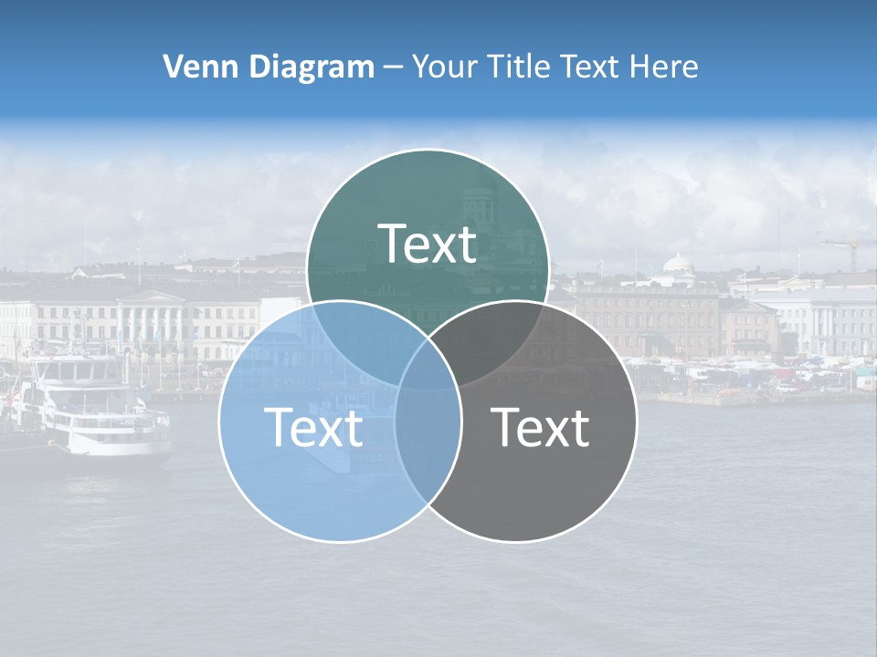Port Of Helsinki PowerPoint Template
