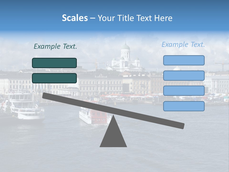 Port Of Helsinki PowerPoint Template