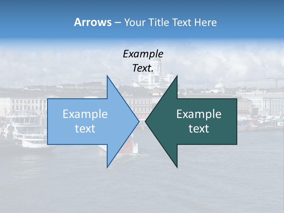 Port Of Helsinki PowerPoint Template