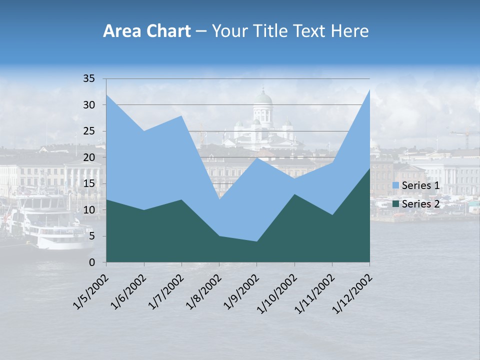 Port Of Helsinki PowerPoint Template