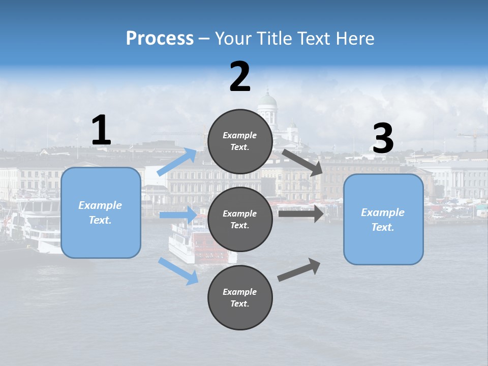 Port Of Helsinki PowerPoint Template