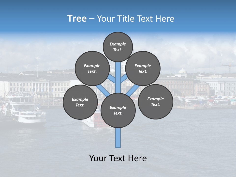 Port Of Helsinki PowerPoint Template