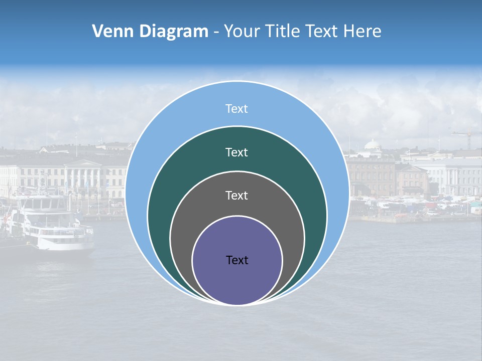 Port Of Helsinki PowerPoint Template