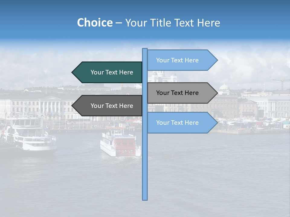 Port Of Helsinki PowerPoint Template