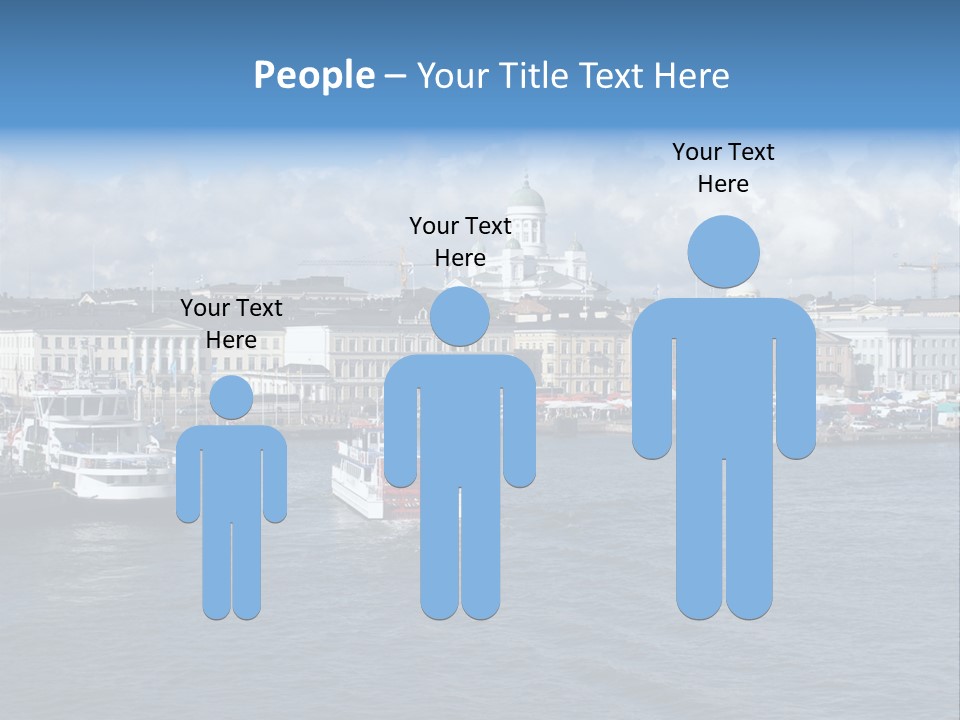 Port Of Helsinki PowerPoint Template