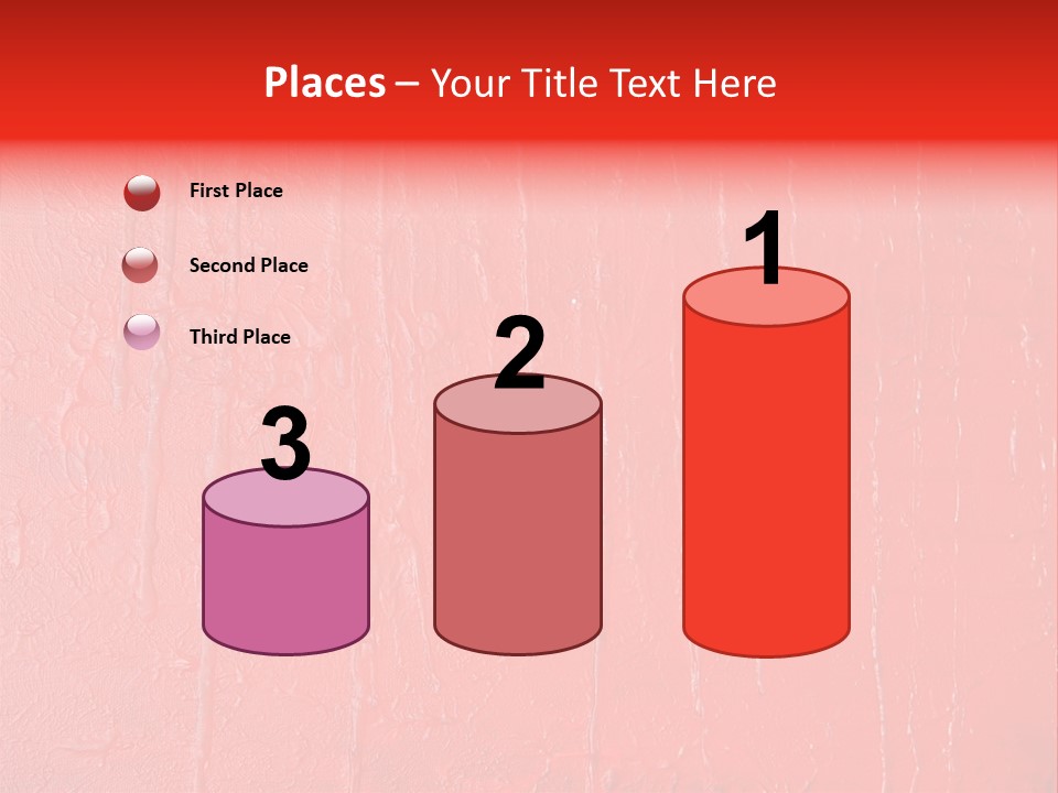 Red Wall Texture PowerPoint Template