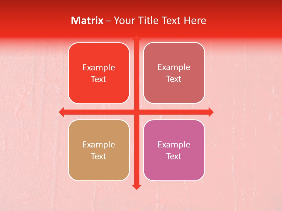Red Wall Texture PowerPoint Template