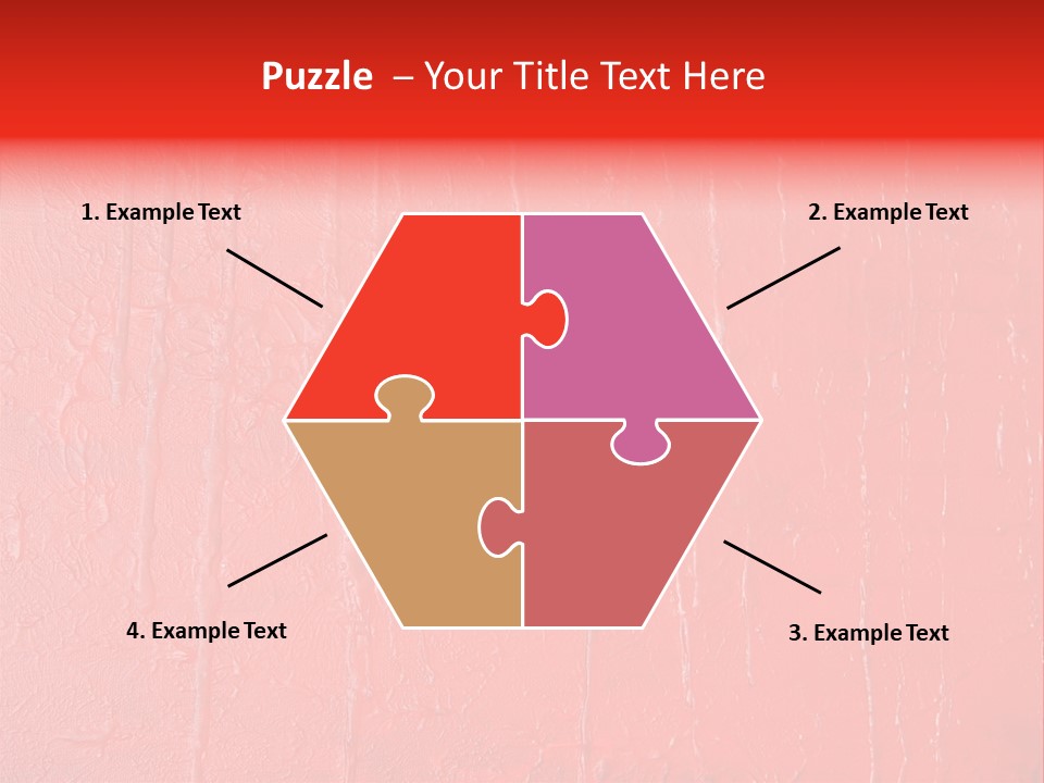 Red Wall Texture PowerPoint Template