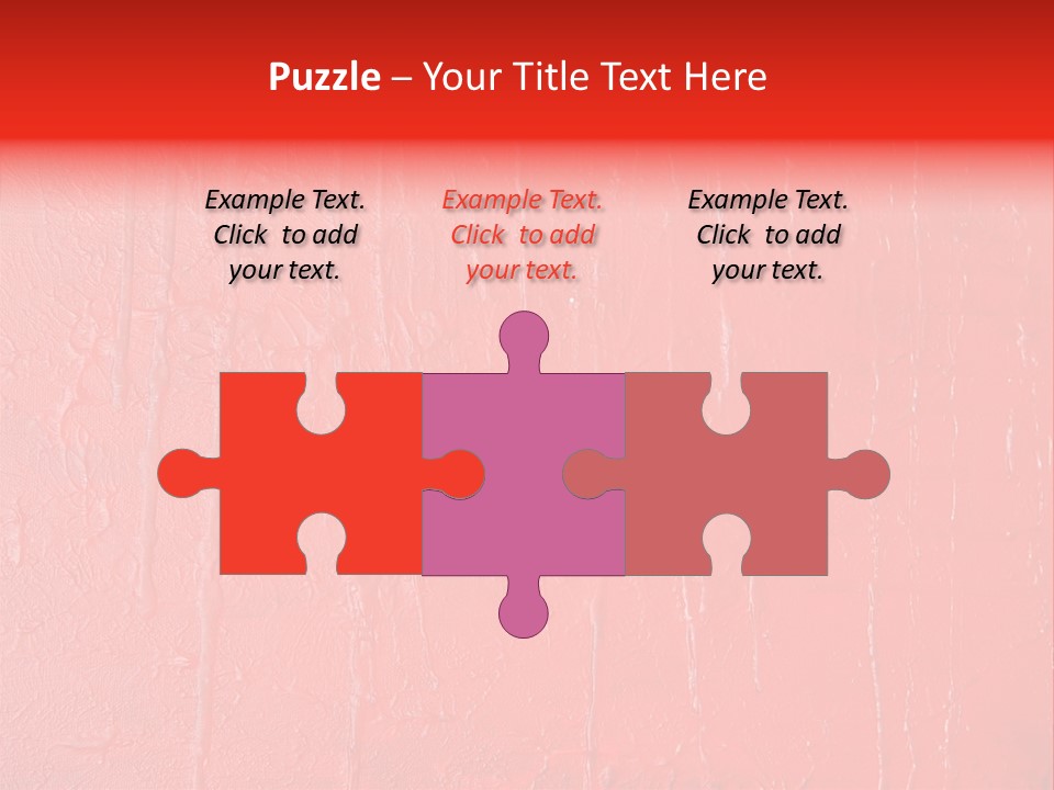 Red Wall Texture PowerPoint Template