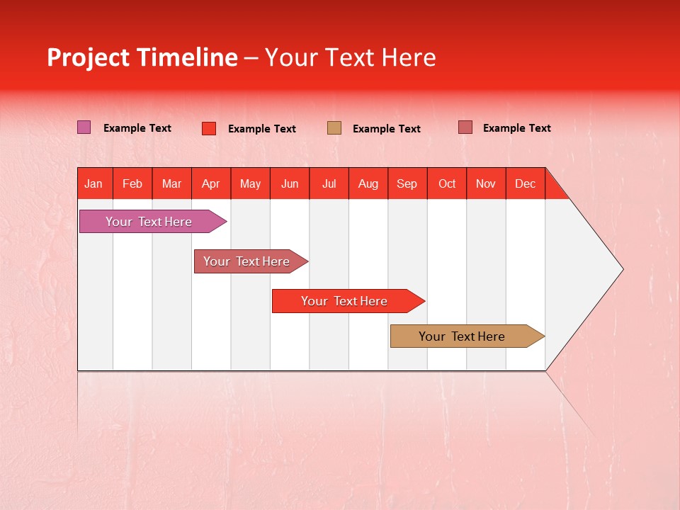 Red Wall Texture PowerPoint Template