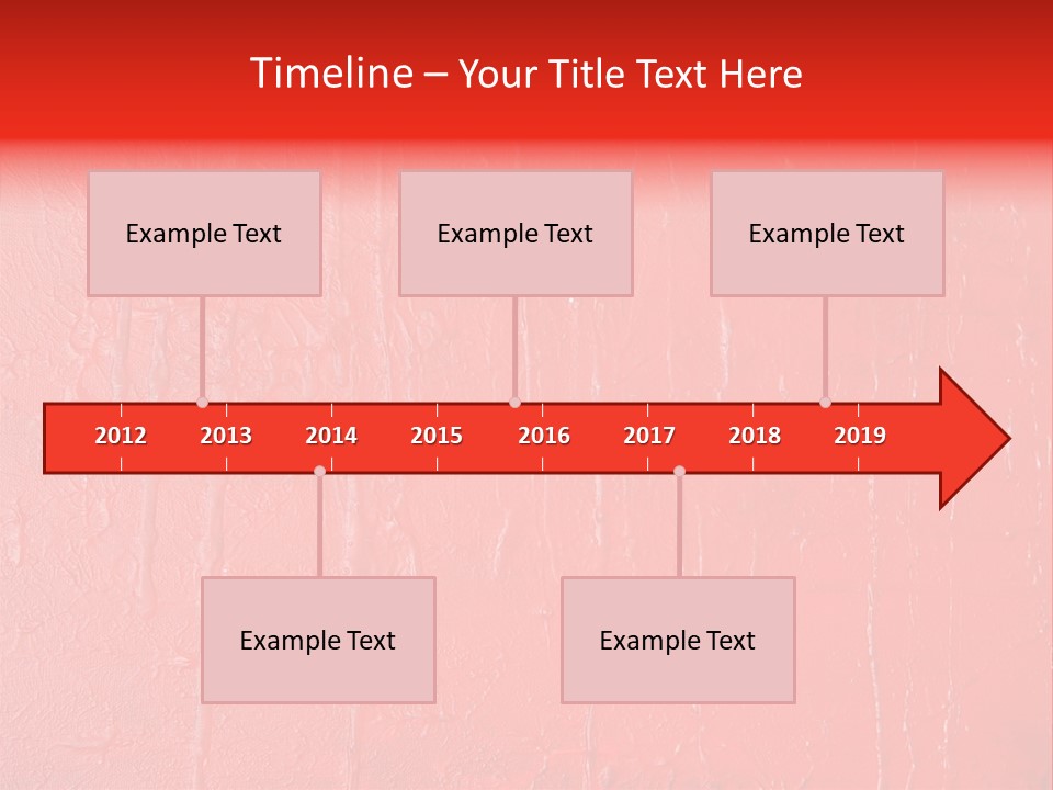 Red Wall Texture PowerPoint Template