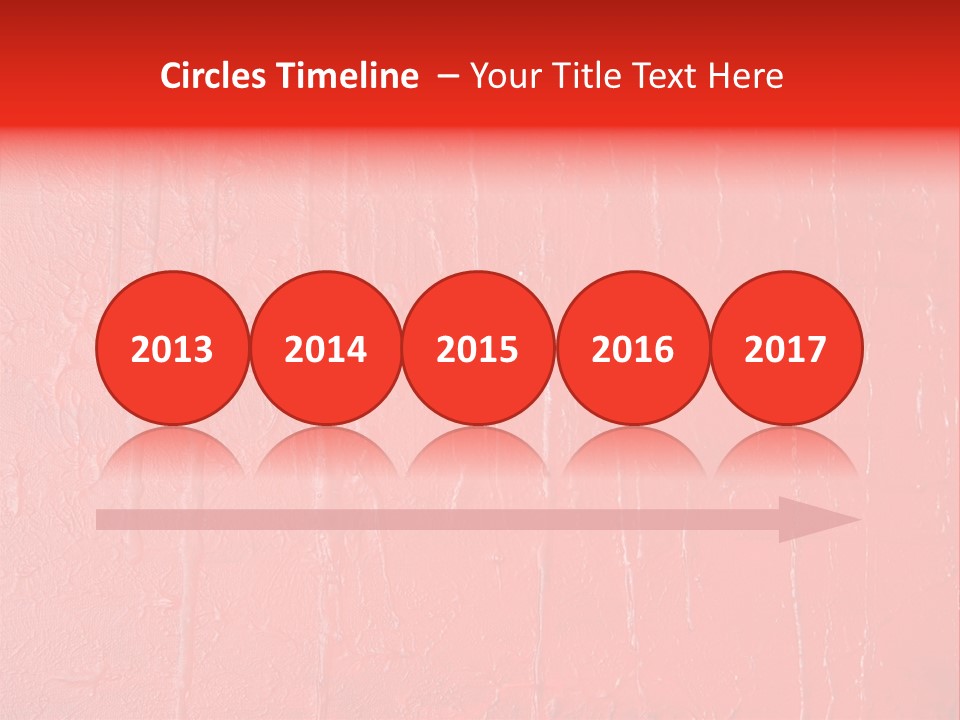 Red Wall Texture PowerPoint Template